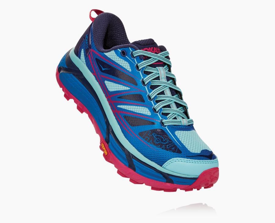 Tenis Trail Hoka One One Feminino Azul Marinho - Mafate Speed 2 - 143-HIZFDU